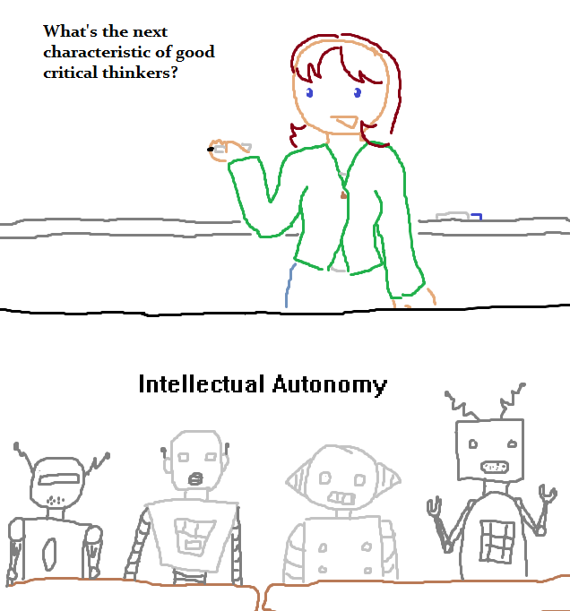 robot students